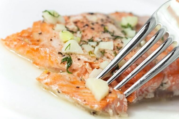 Filet z lososa na bielkovinový deň Obľúbená strava
